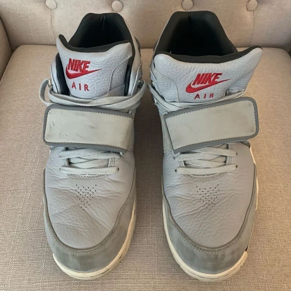 Nike Air Trainer Victor Cruz 'Wolf Grey' Leather 777535-001 Size 13
